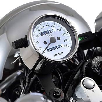デイトナ 機械式 スピードメーター 未使用品 ステンレスボディー Amazon.co.jp: デイトナ(Daytona) バイク用 機械式 スピード